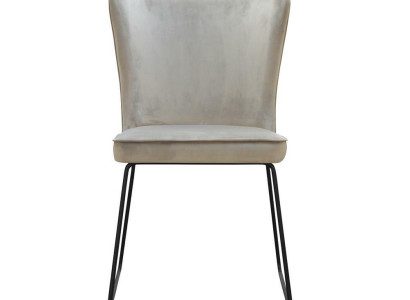 Stuhl 4x Sessel Esszimmer Lounge Set Neu Club Fernseh Polsterstuhl Textil